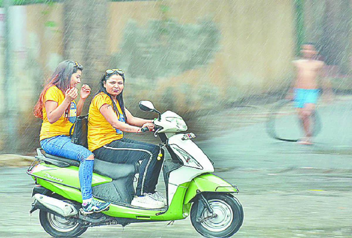 weather update air quality index improved due to drizzling rain in agra