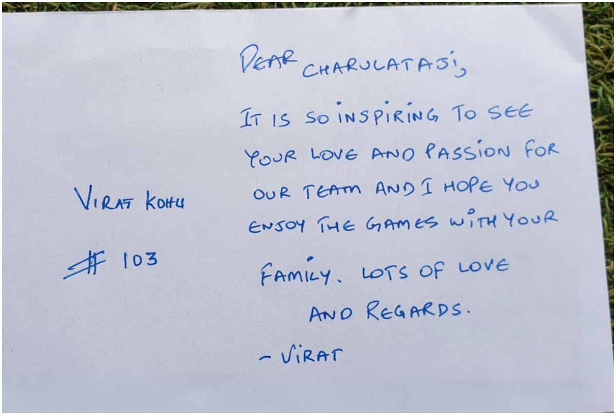 World Cup 2019: Virat Kohli Keeps His Promise Arranges Tickets For 87 Year Old Charulata Patel