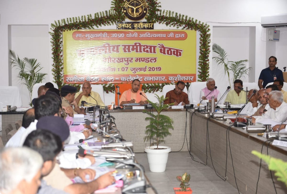 Yogi Adityanath taken action against six officer of UP Admin