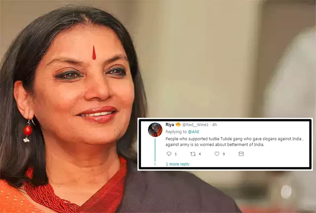 Shabana Azmi criticises govt and gets trolled