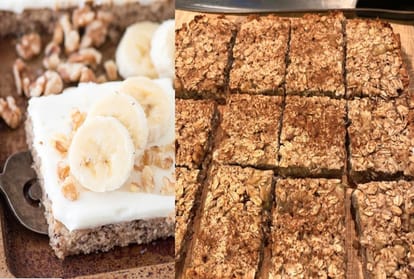 Healthy and Yummy Banana Nuts bar Recipe