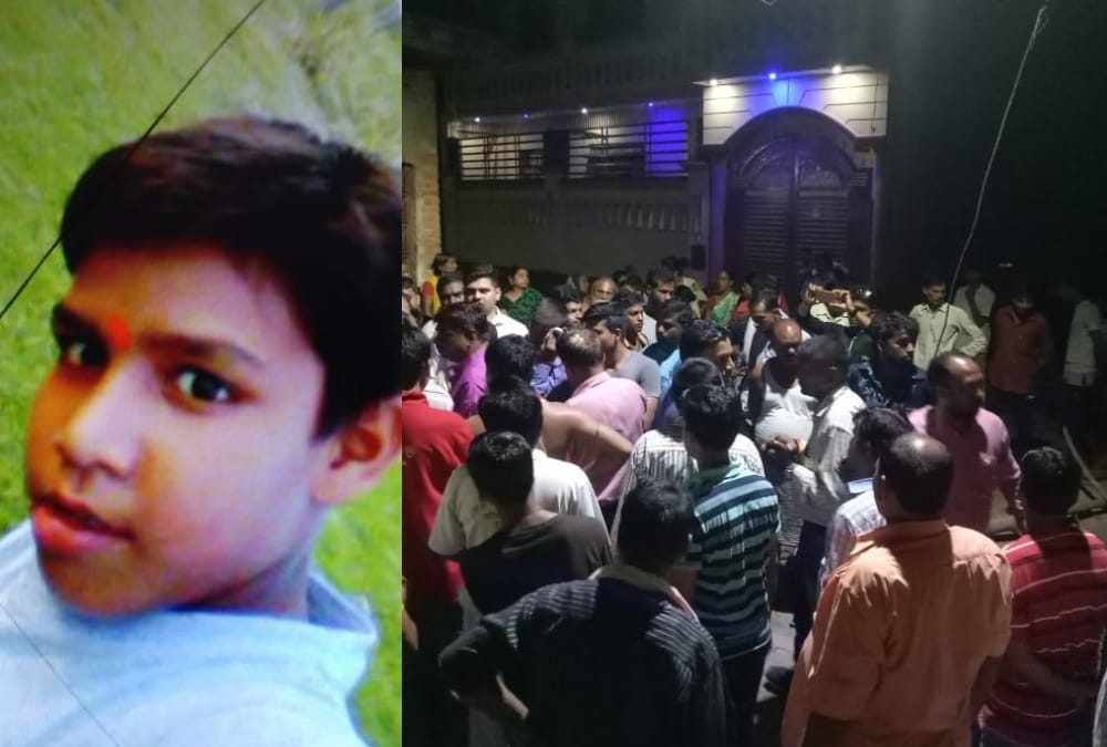 A child died because of electric shock in sonianagar in Lucknow.