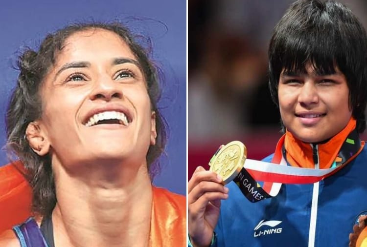 Vinesh Phogat and Divya Kakran wins gold medal