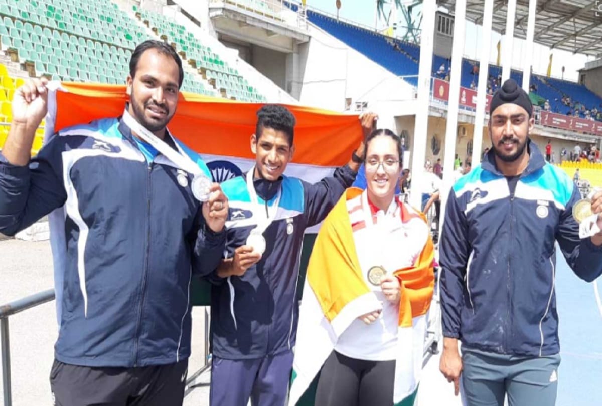 Indian athletes won four medals on the second day of Qasanov Memorial Meet