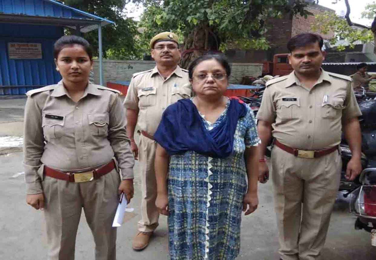 case of businessman wife died in kanpur