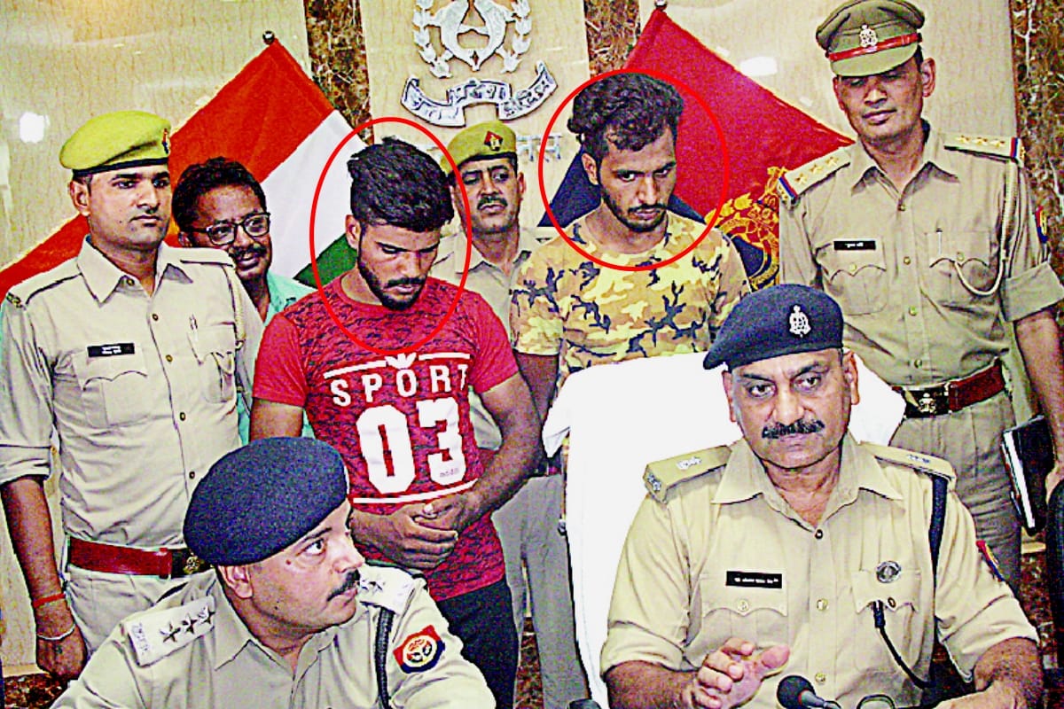 Meerut police arrested two interstate vehicles thieves, who became thife for fulfill lavish dream