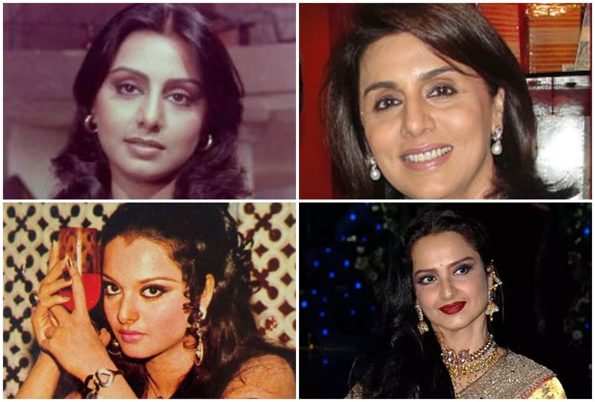 neetu kapoor to rekha top 70s actresses transformation