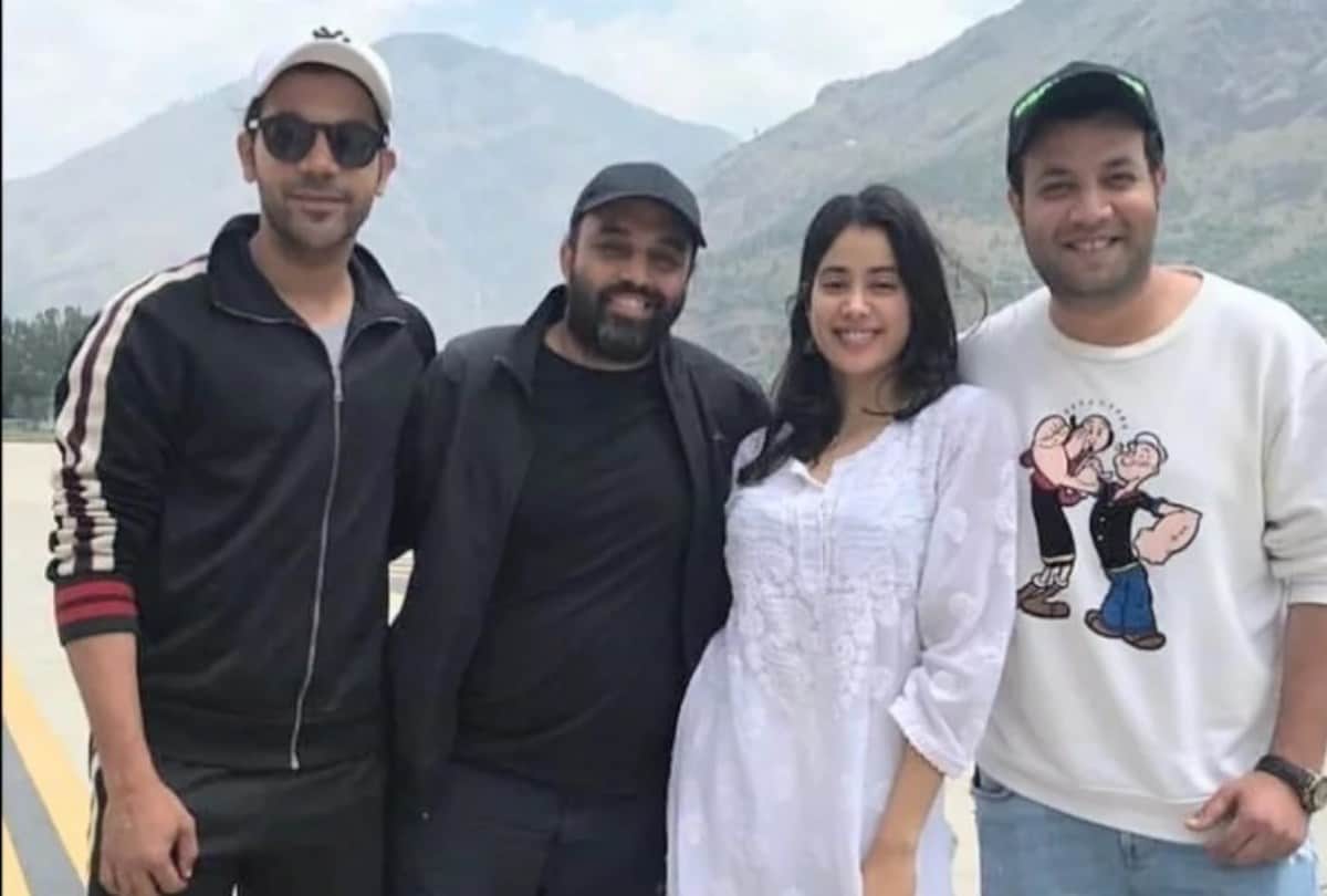 jhanvi kapoor rajkummar rao return from manali after movie shooting