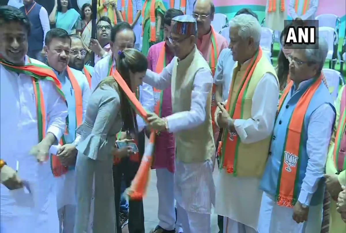 Dancer Sapna Chaudhary joined BJP in delhi