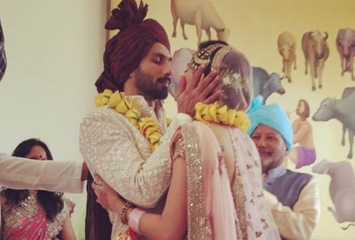 Mira Rajput shared romantic picture on wedding anniversary with Shahid Kapoor