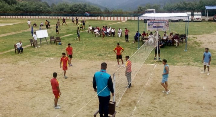 holy angel wings volleyball comptition