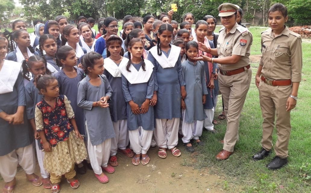 Campaigning across the district to make the daughters brave