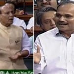 राजनाथ सिंह-अधीर रंजन