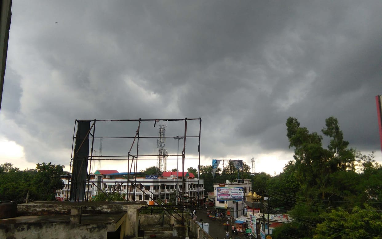 heavy rain in villages