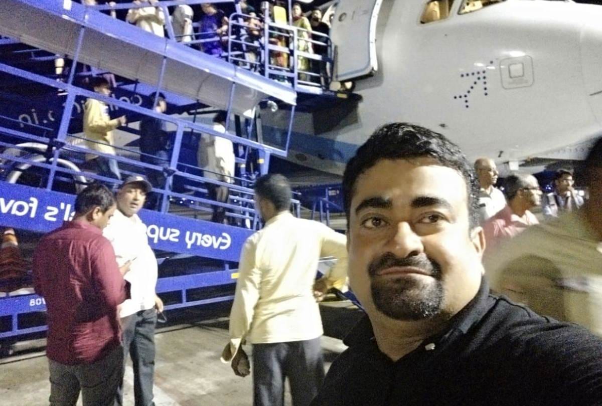 indigo airline flight delayed and travellers made ruckus