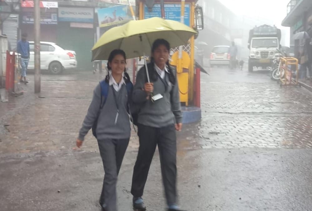 Heavy Rainfall in mussoorie and all over uttarakhand photos