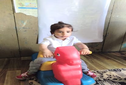 dc kullu richa verma Enrolled his son in Anganwadi center