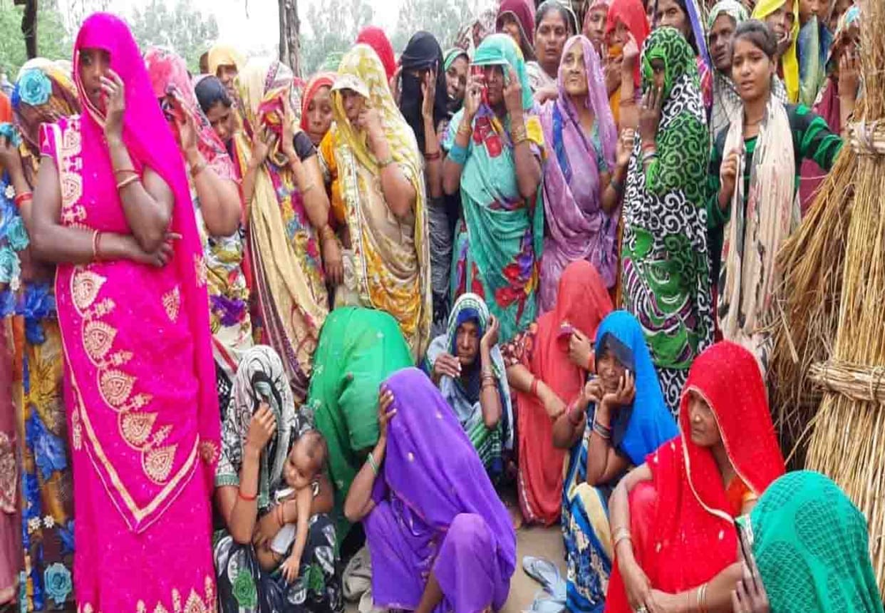 Son brutally murdered his old mother in farrukhabad