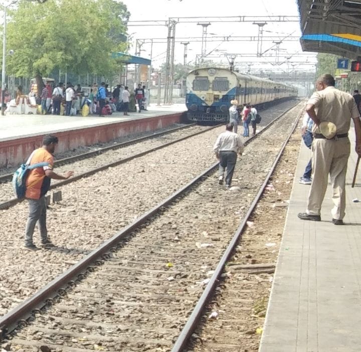 railway track, accident