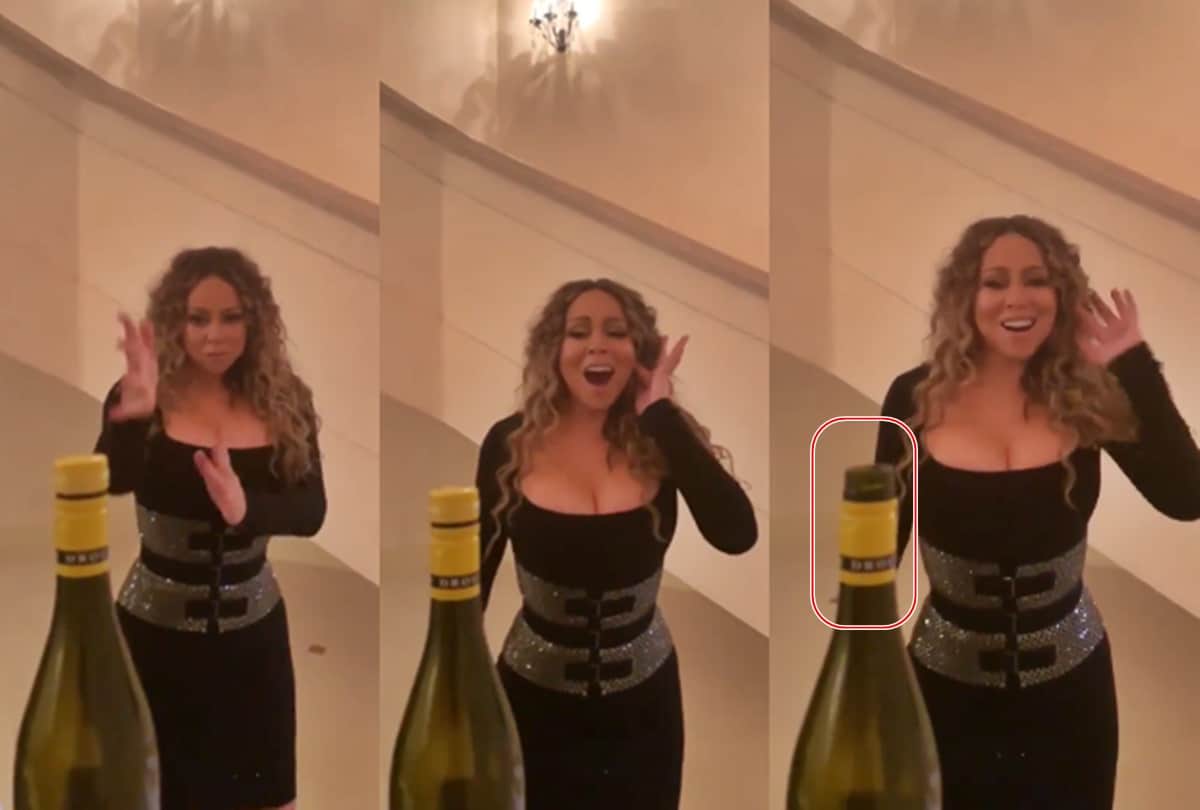 Mariah Carey Just Won the Bottle Cap Challenge With Her Voice