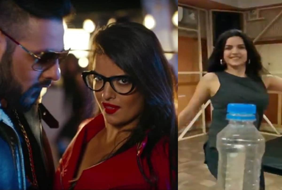 natasa stankovic Bottle Cap Challenge With hair is Viral