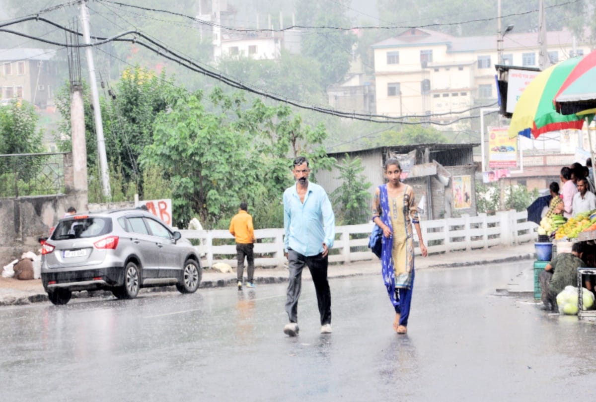 heavy rainfall recorded in himachal pradesh