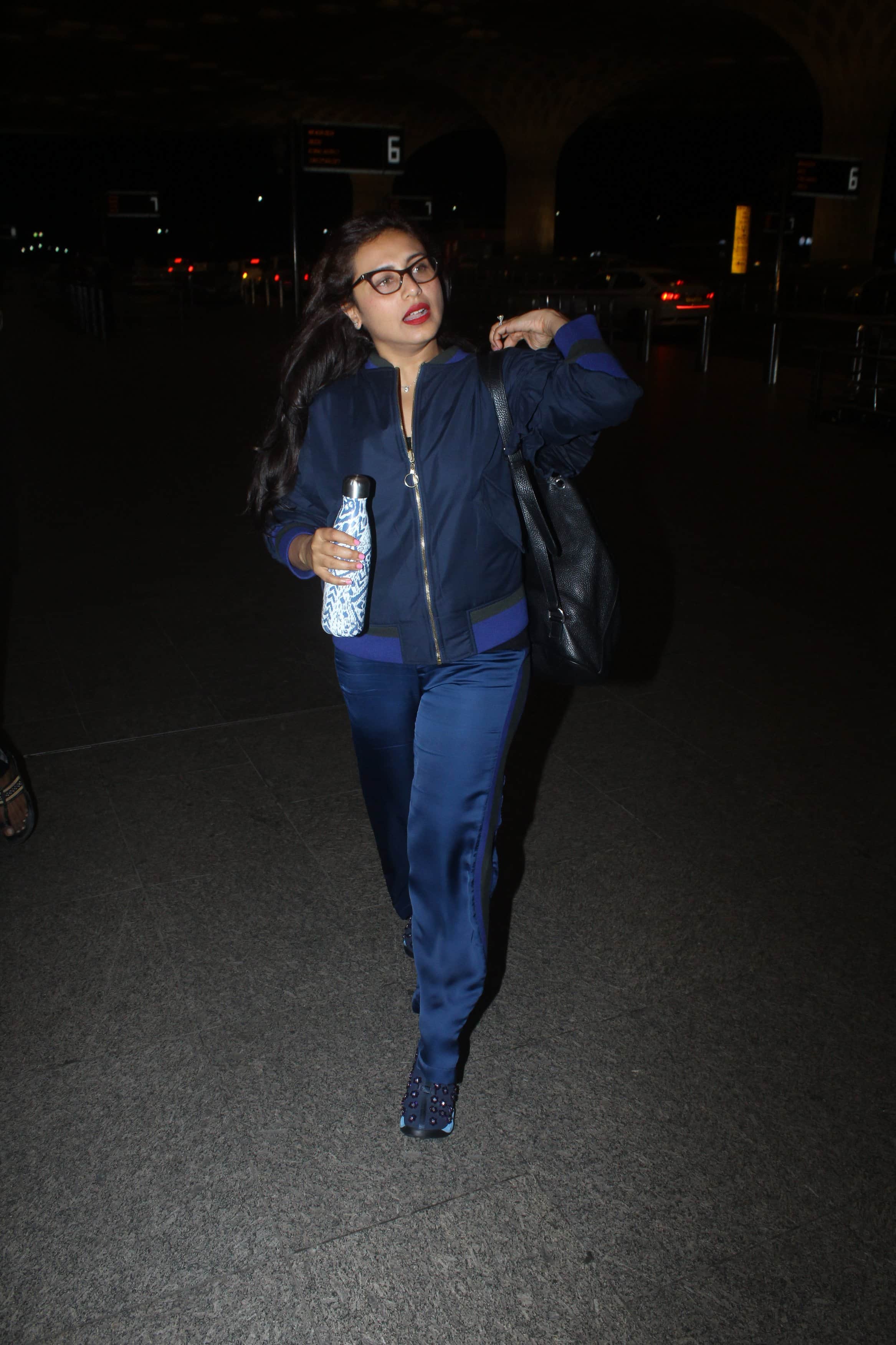 Ajay Devgan to Aamir Khan Rani Mukerji Khushi Kapoor and esha Gupta spotted at mumbai airport