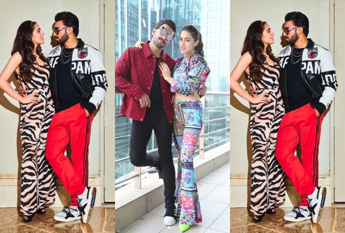 sara ali khan dresses like ranveer singh in new photo with brother ibrahim ali khan