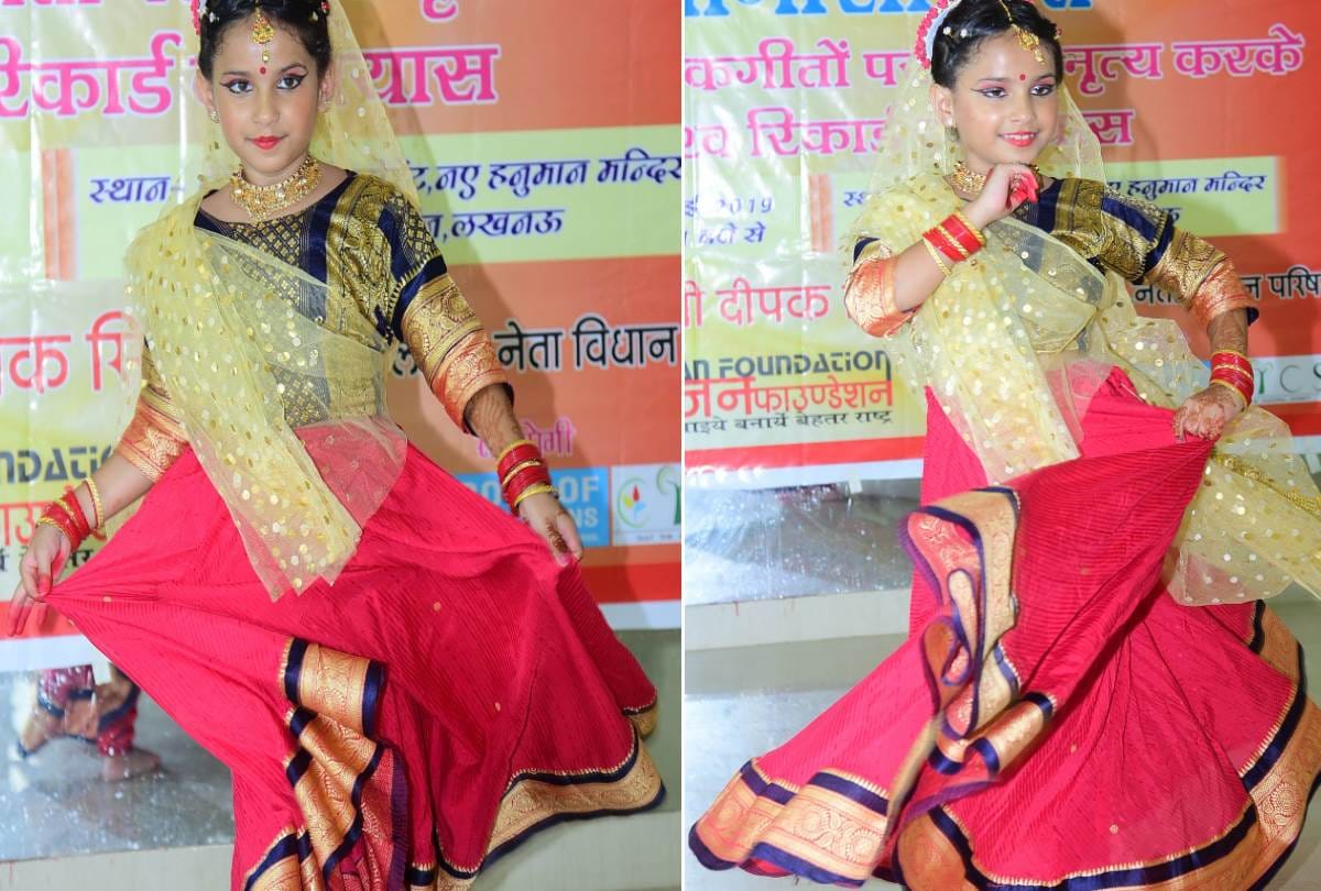 Vagisha Pant danced for world record in lucknow