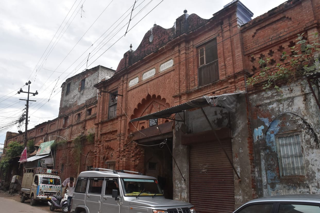 Hundreds of years old buildings are shabby, at risk