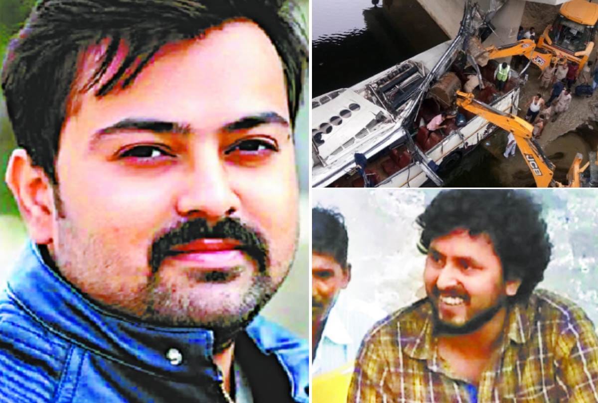 people of lucknow died in bus accident of yamuna express way