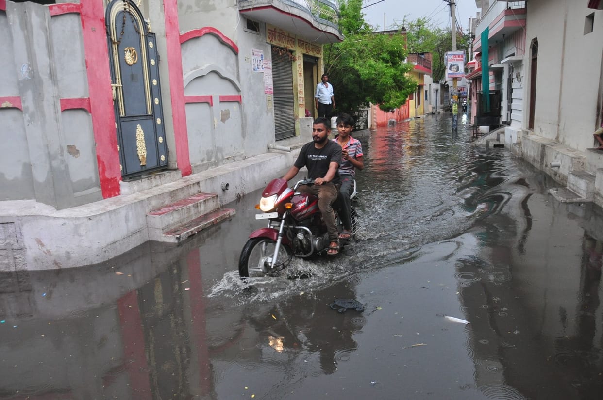 rainy season, problems increased
