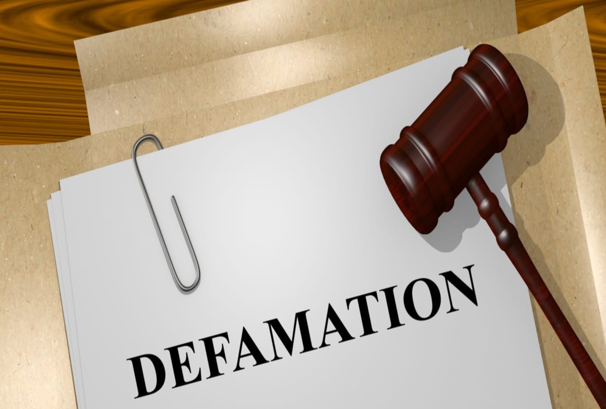 one crore defamation claim on false Comments on social media