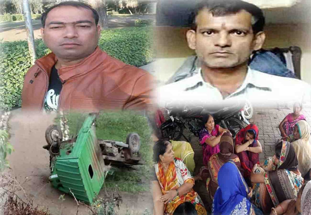 road accident in kanpur, two brothers died
