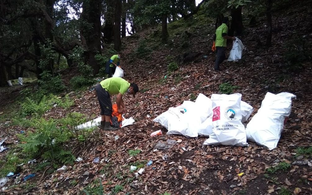 Launched Cleanliness Campaign in Chandrila and Tungnath