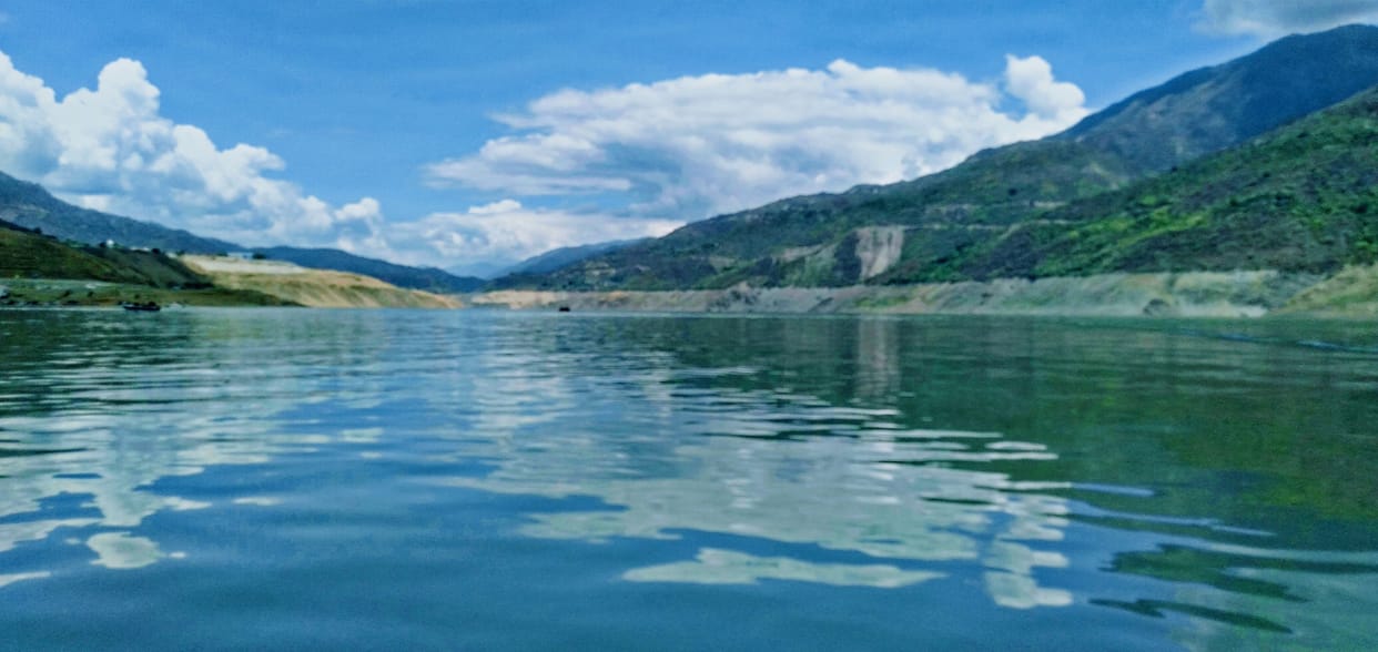 Water level of Tehri Lake reached R.L. 750.20 meters