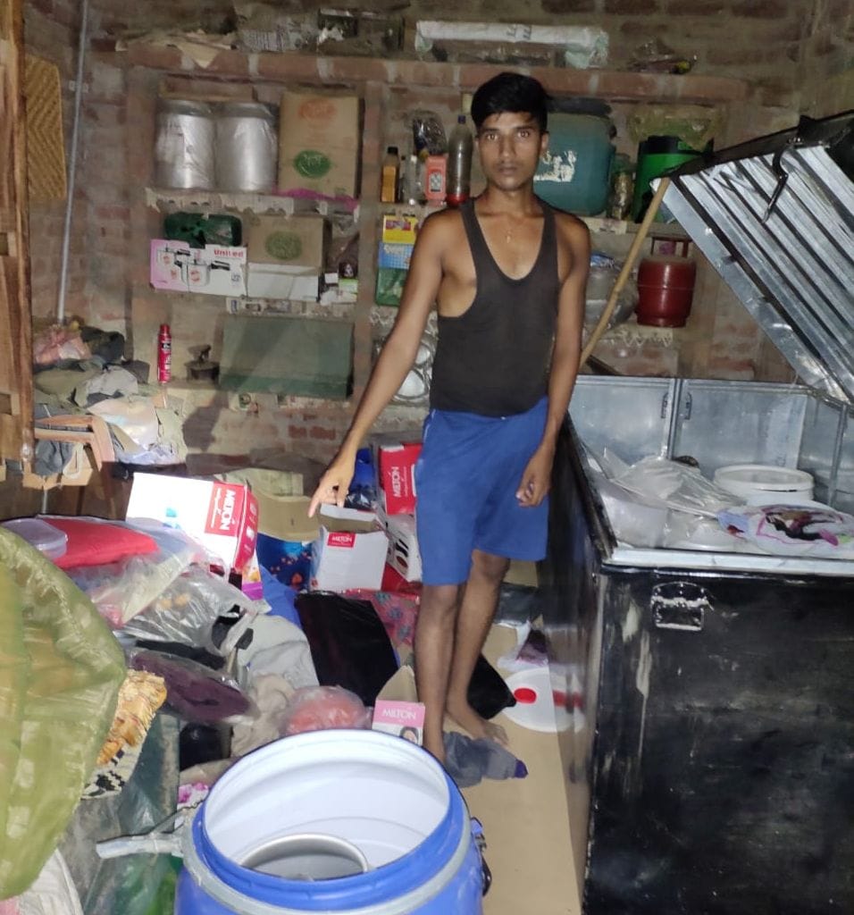 theft in two houses