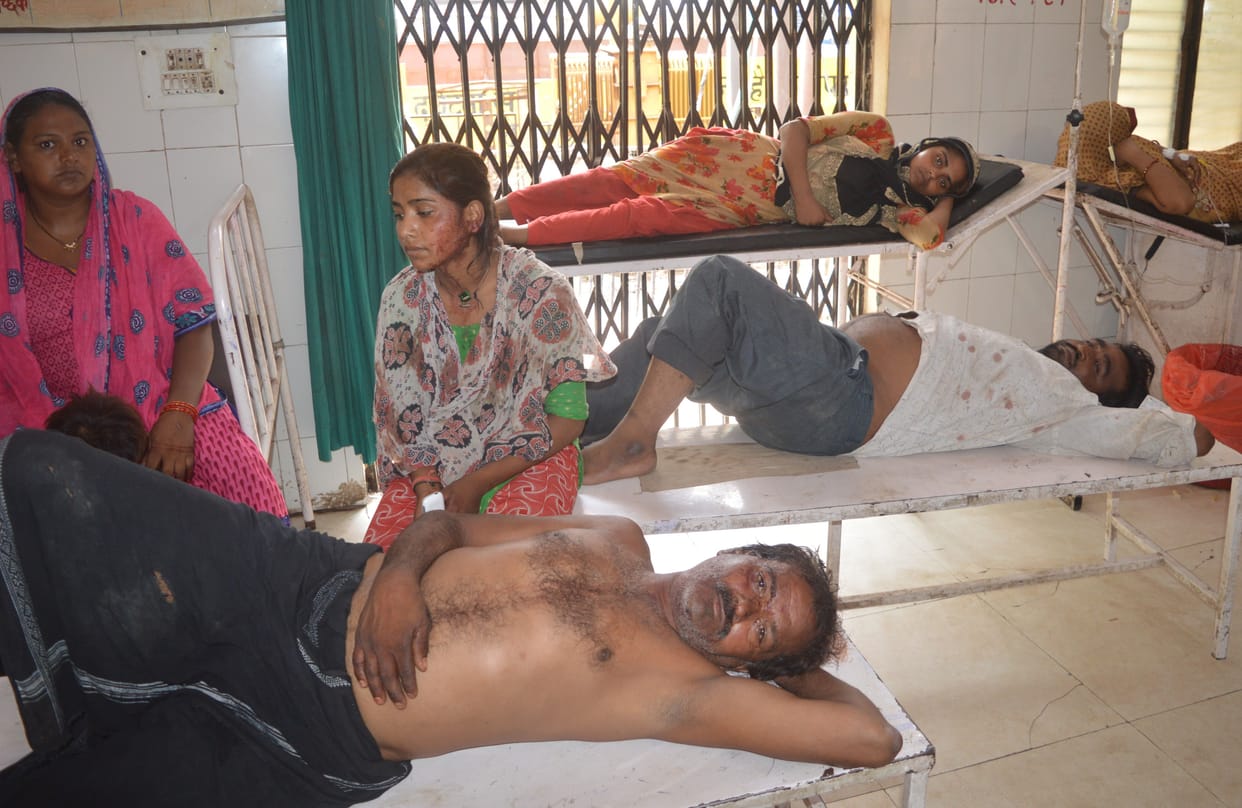dozen of people injured in fight