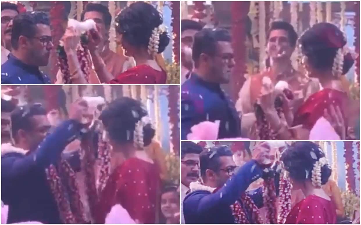 Salman khan and katrina kaif got married exchange Varmala in bharat film Watch video