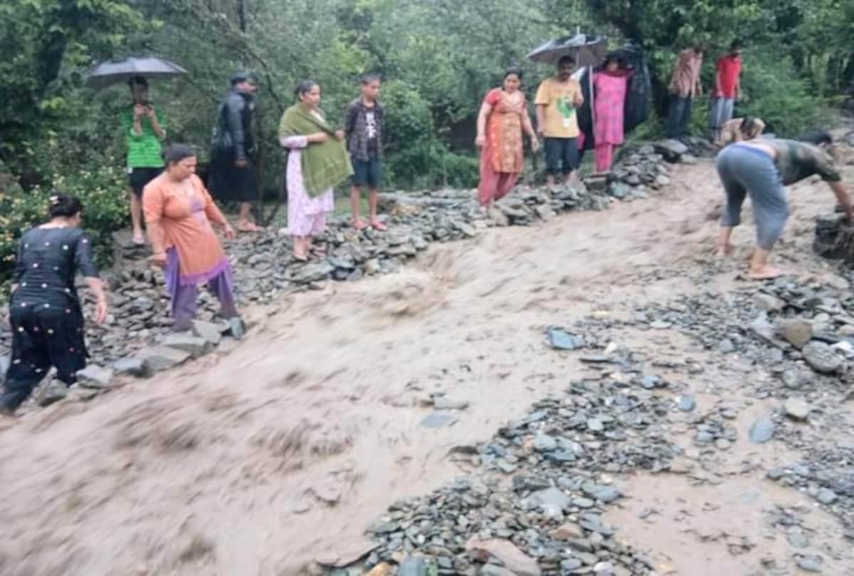 Shimla News Today: many roads closed and landslide in himachal after heavy rainfall