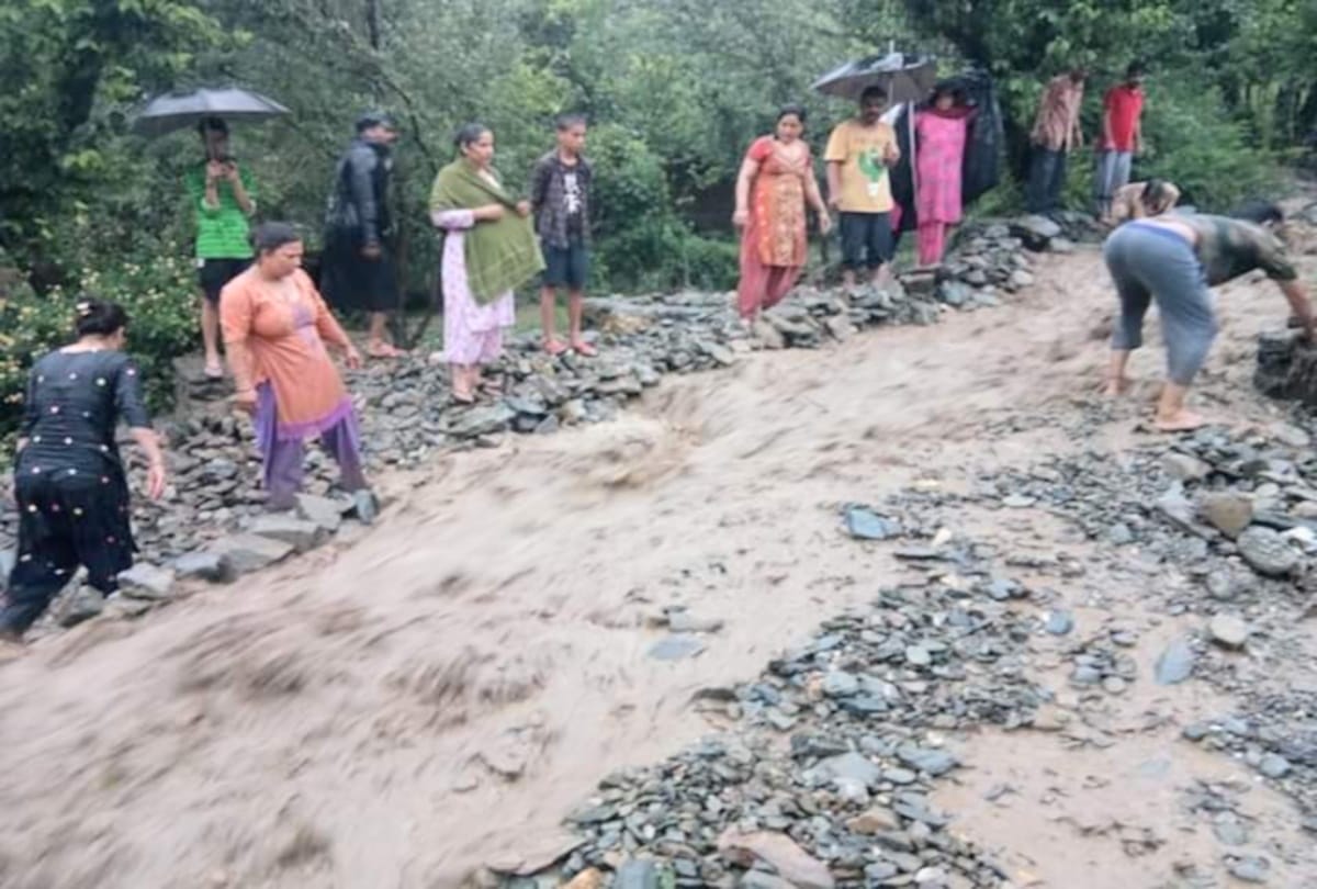 Shimla News Today: many roads closed and landslide in himachal after heavy rainfall
