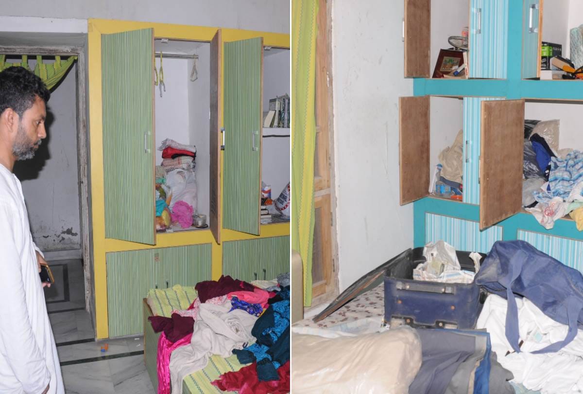theft in home of professor of lohia sansthan in lucknow