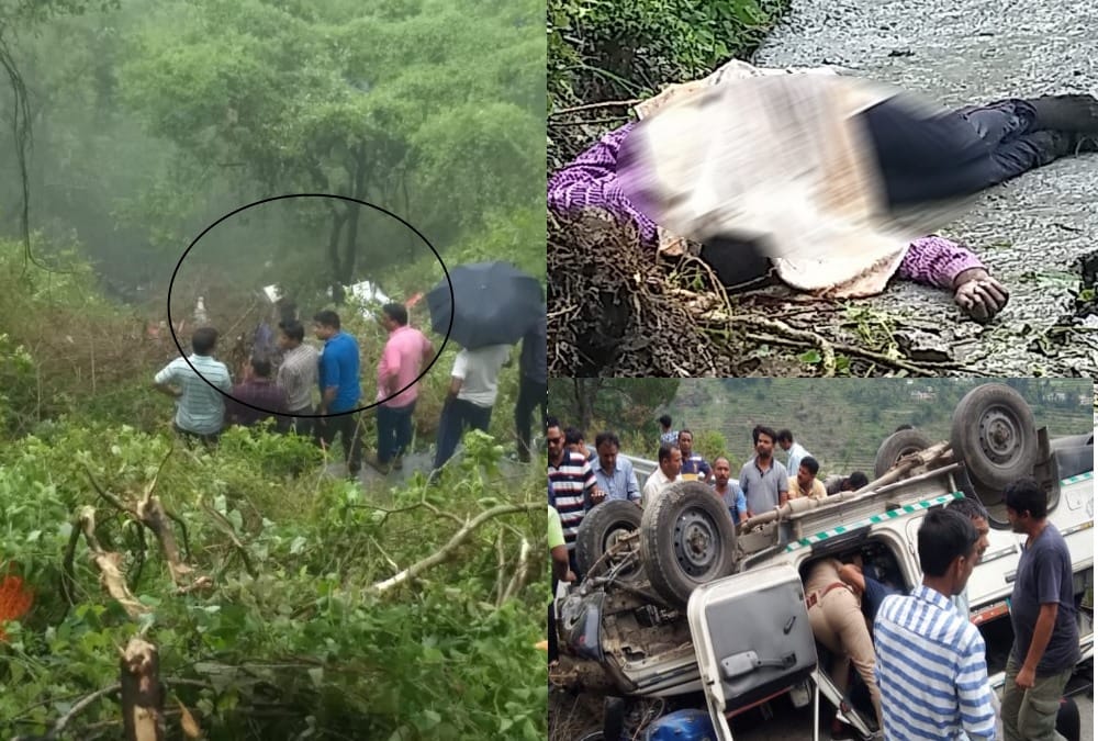Car and bus Three Big Accidents in uttarakhand four death and one missing