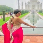 ताजमहल पर अभिनेत्री मंदिरा बेदी