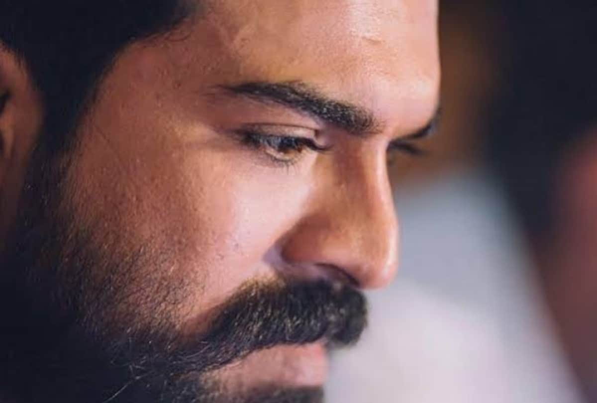 Ram Charan is seen sharing his excitement about debuting on Instagram