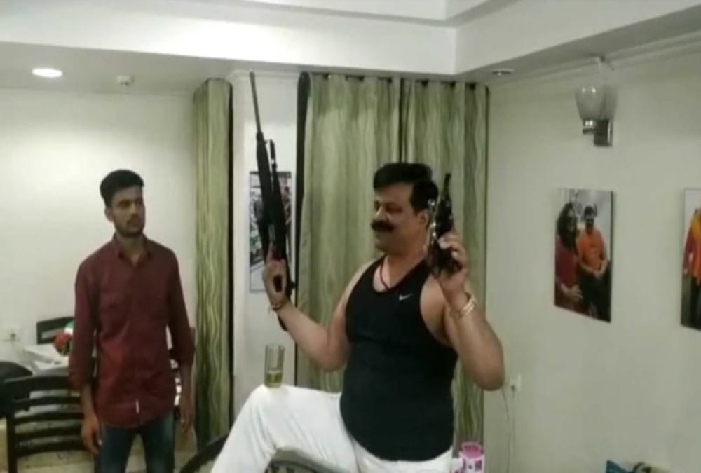 Bjp Mla Kunwar Pranav singh Champion Five big disputes