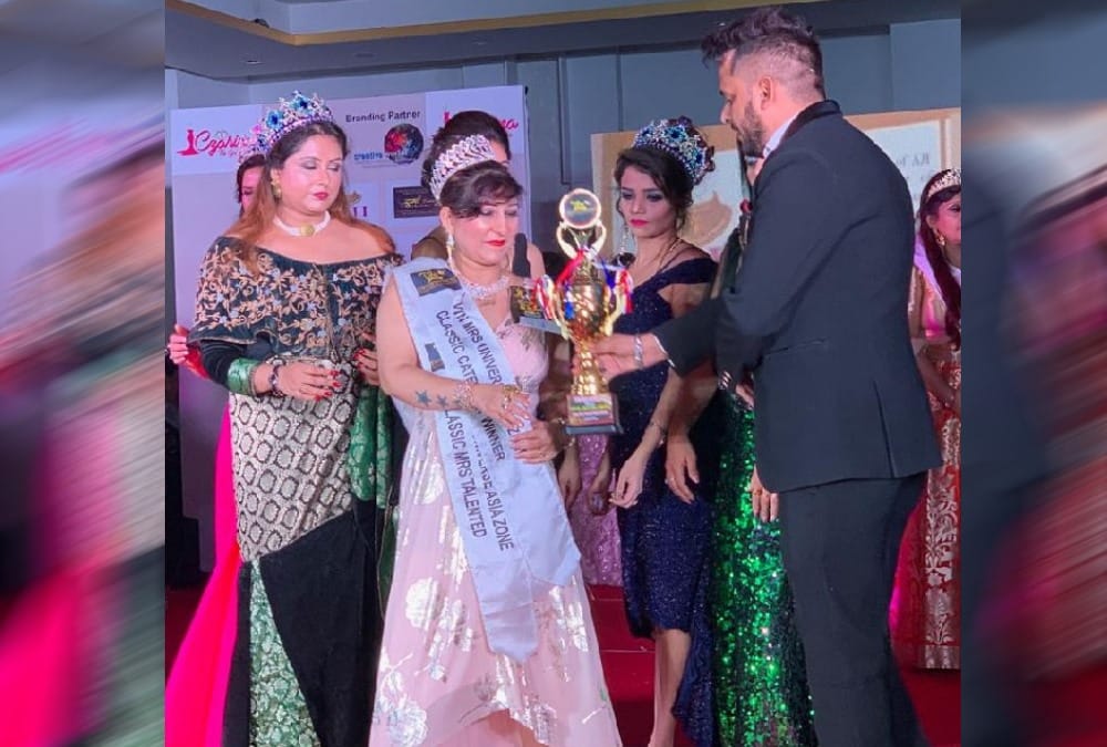 Uttarakhand Nima Pant got mrs. Universe 2019 title