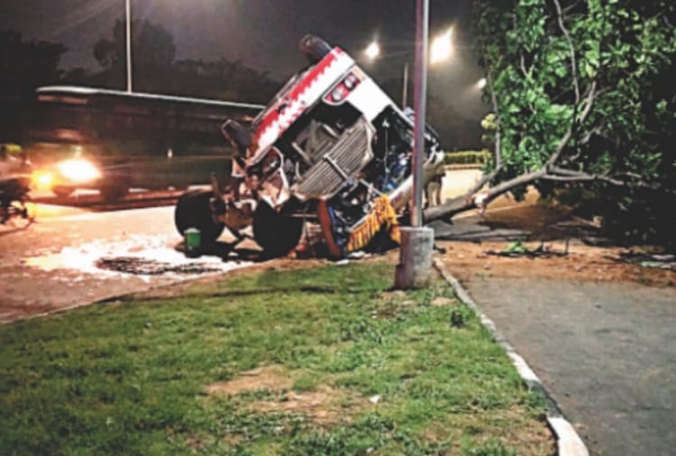 Punjab Roadways Bus Overturned In Chandigarh, 19 injured