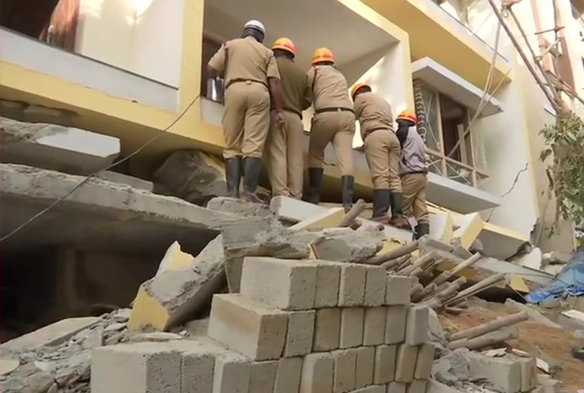 Bengaluru building collapse, Death toll rises to 4 in Pulikeshi Nagar incident