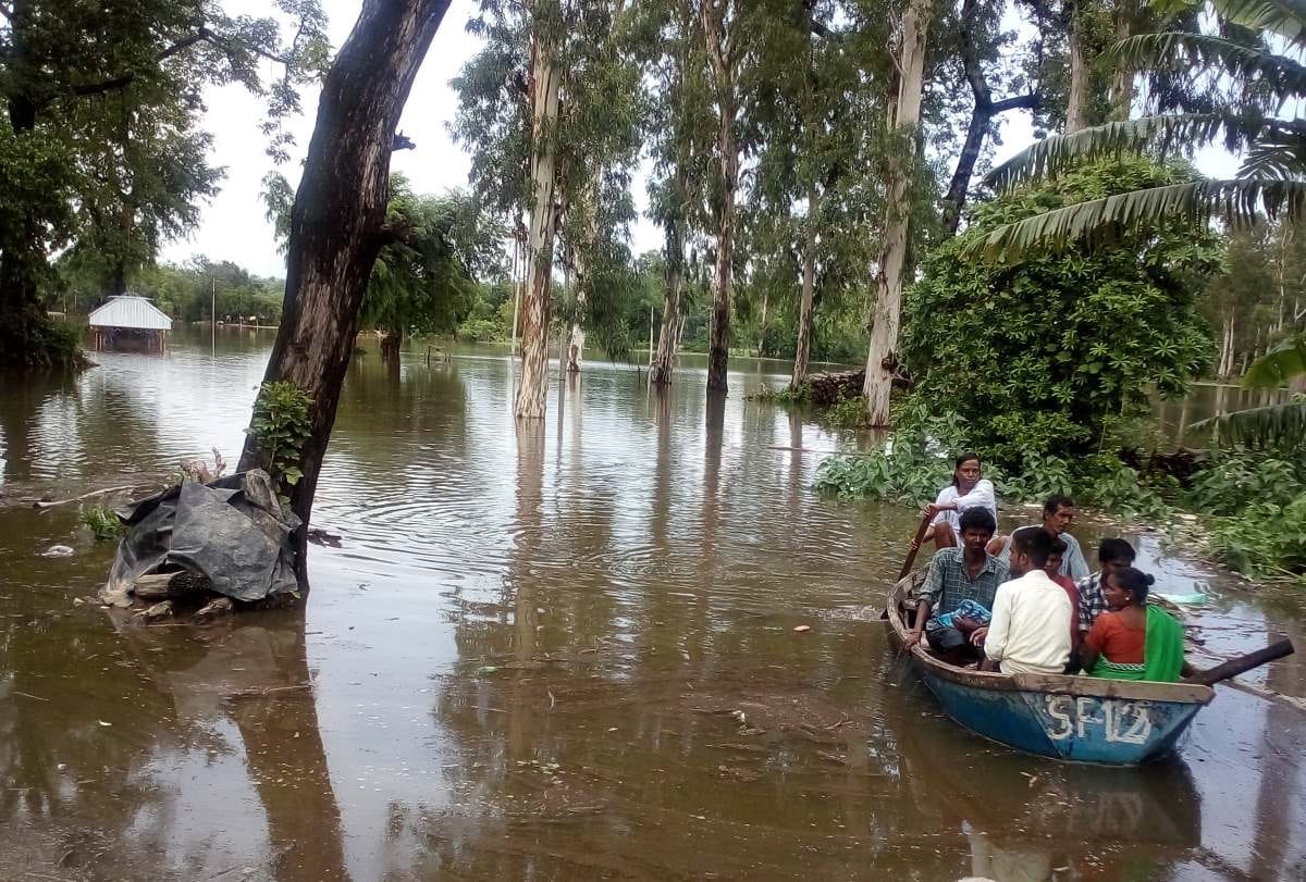 Boat movement in Khatima